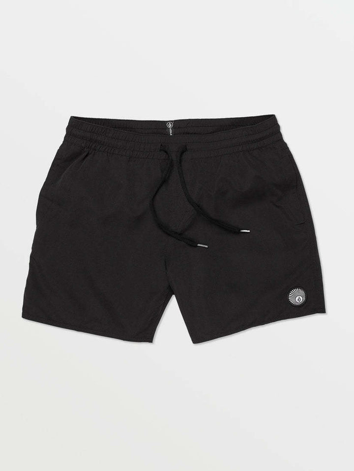 Volcom Lido Solid Trunk 16 (Mens) | Black