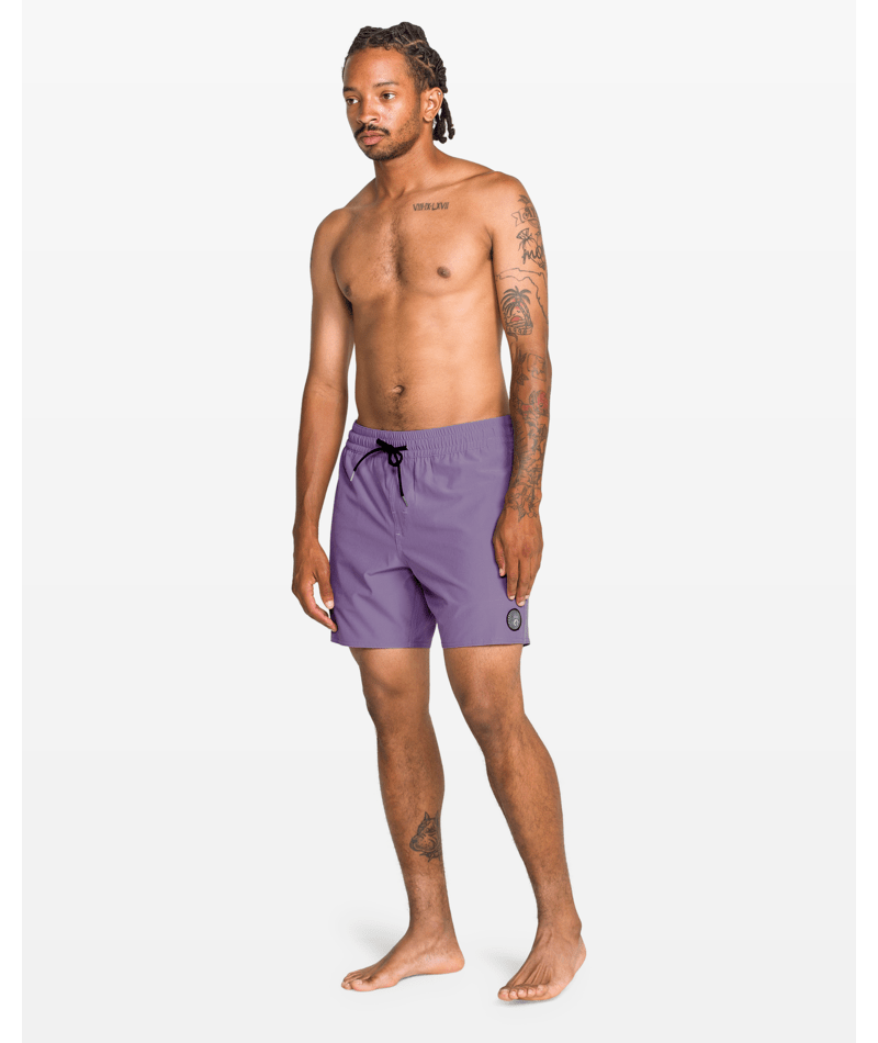 Volcom Lido Solid Trunk 16 (Mens) | Violet