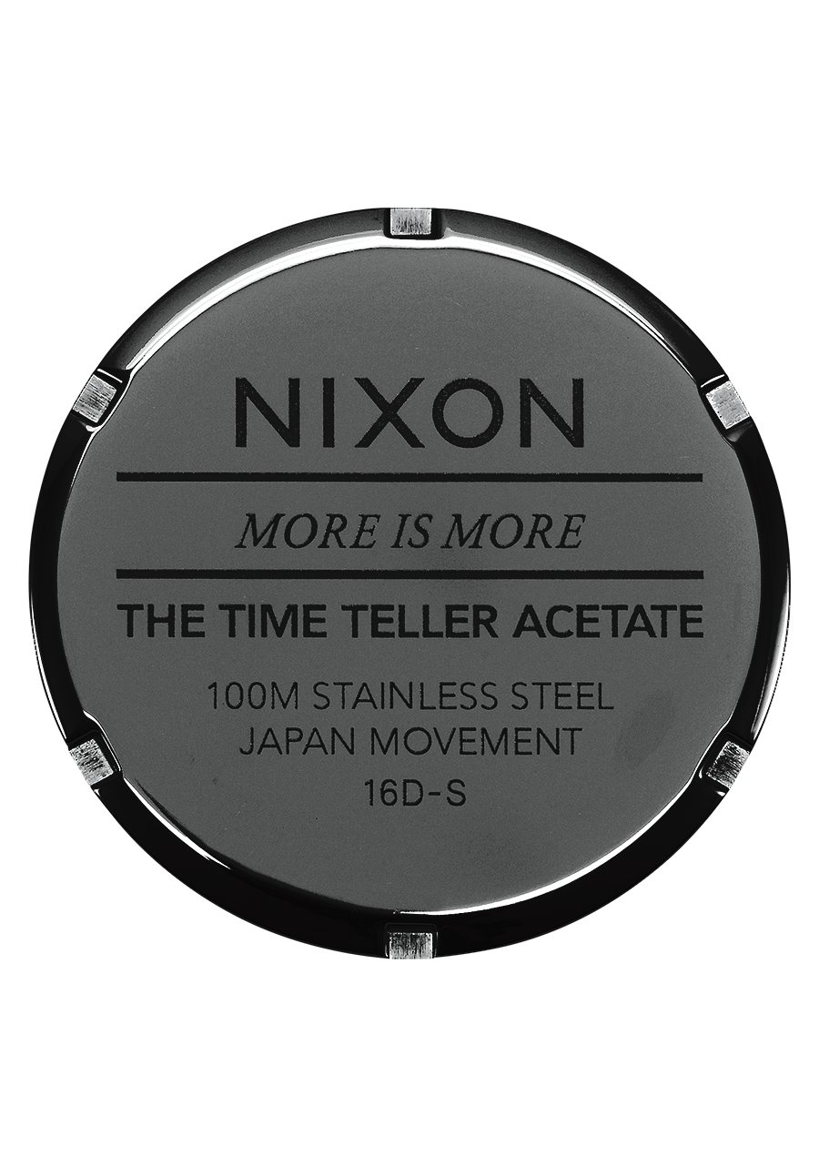 Nixon Time Teller Acetate | Tortoise