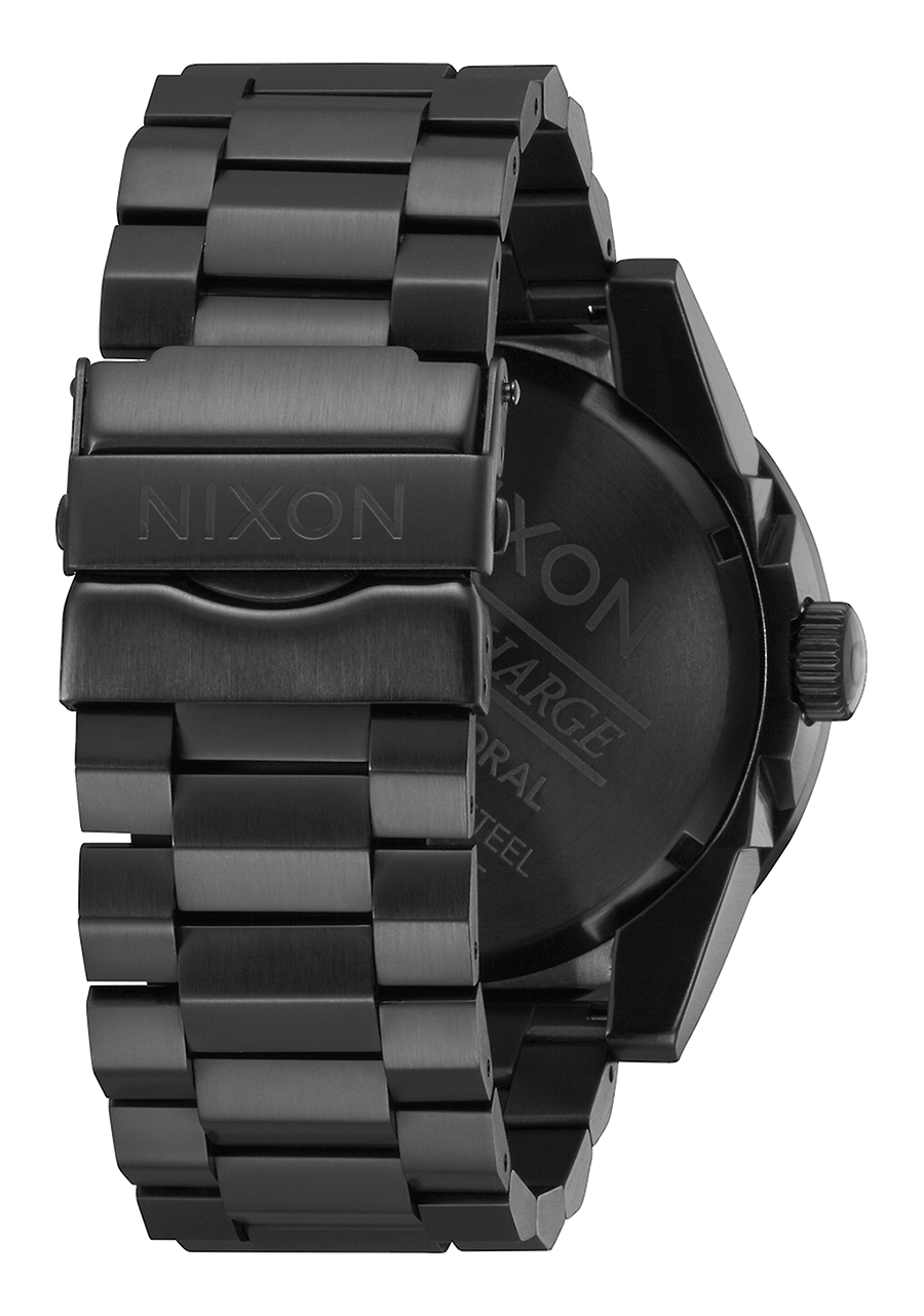 Nixon Corporal Stainless Steel | Matte Black/Gold