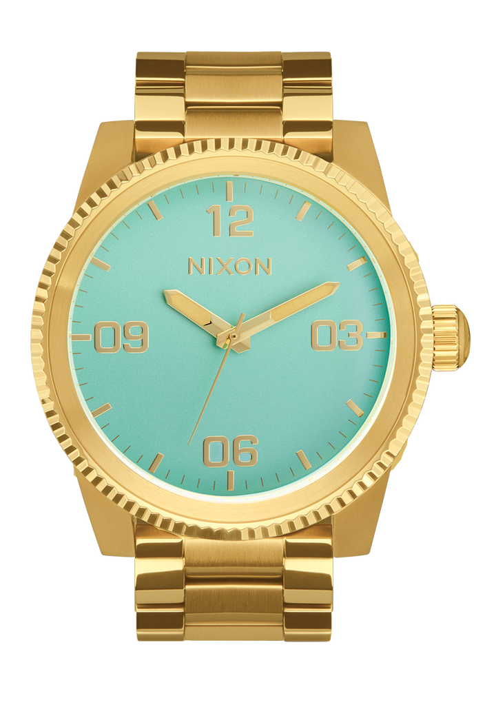 Nixon Corporal Stainless Steel | Gold/Turquoise/Gold