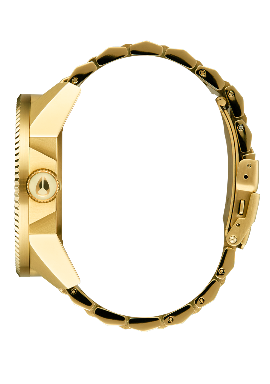 Nixon Corporal Stainless Steel | Gold/Turquoise/Gold