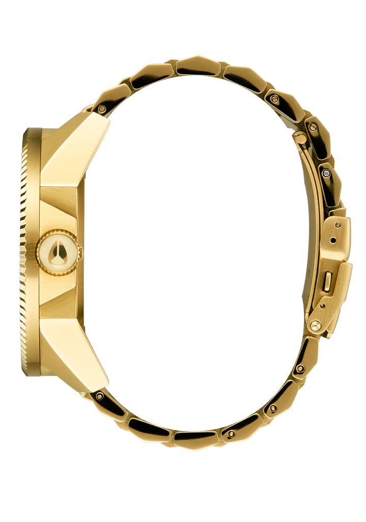 Nixon Corporal Stainless Steel | Gold/Turquoise/Gold