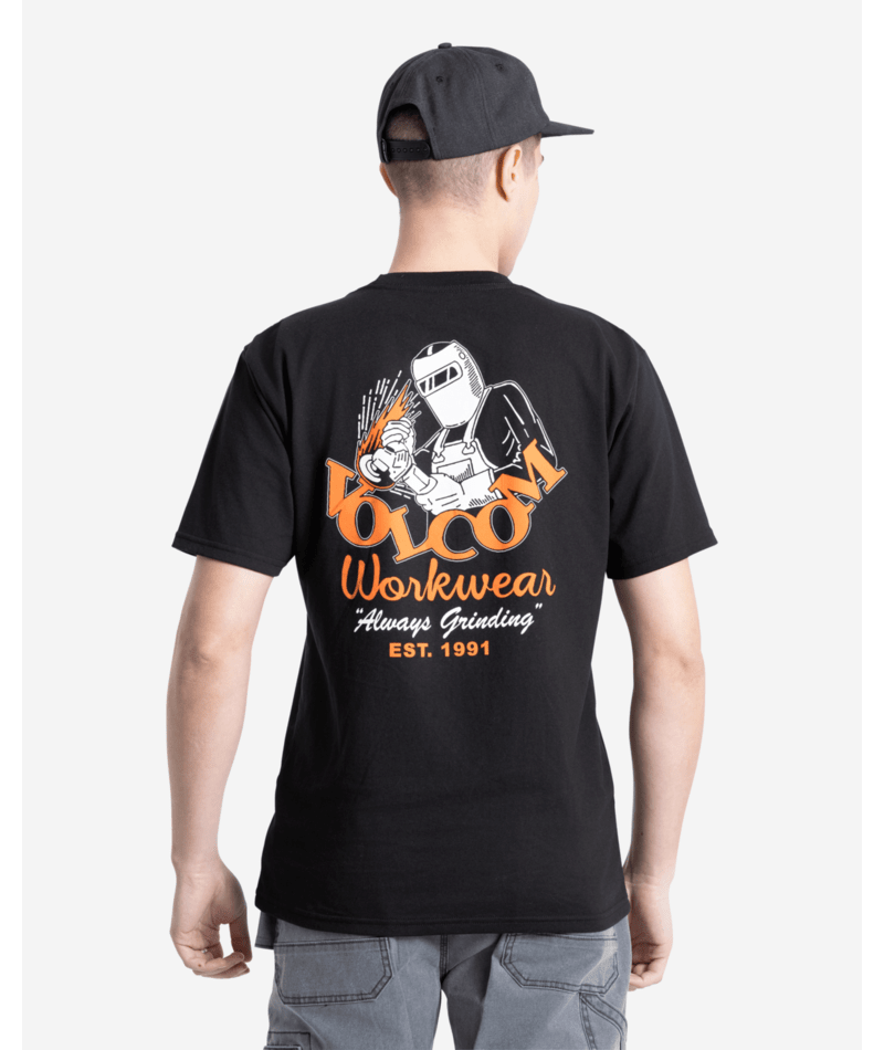 Volcom Grindit Short Sleeve Tee (Men&