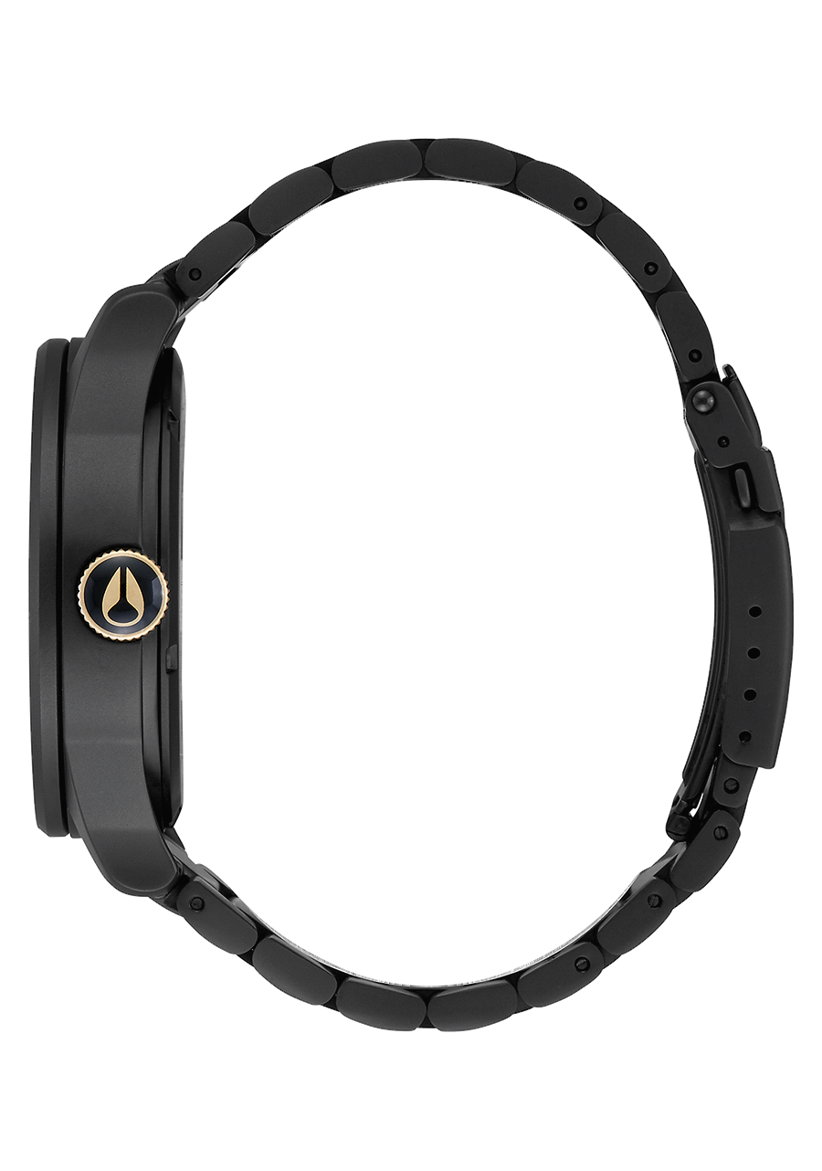 Nixon Sentry Stainless Steel | Matte Black/Gold