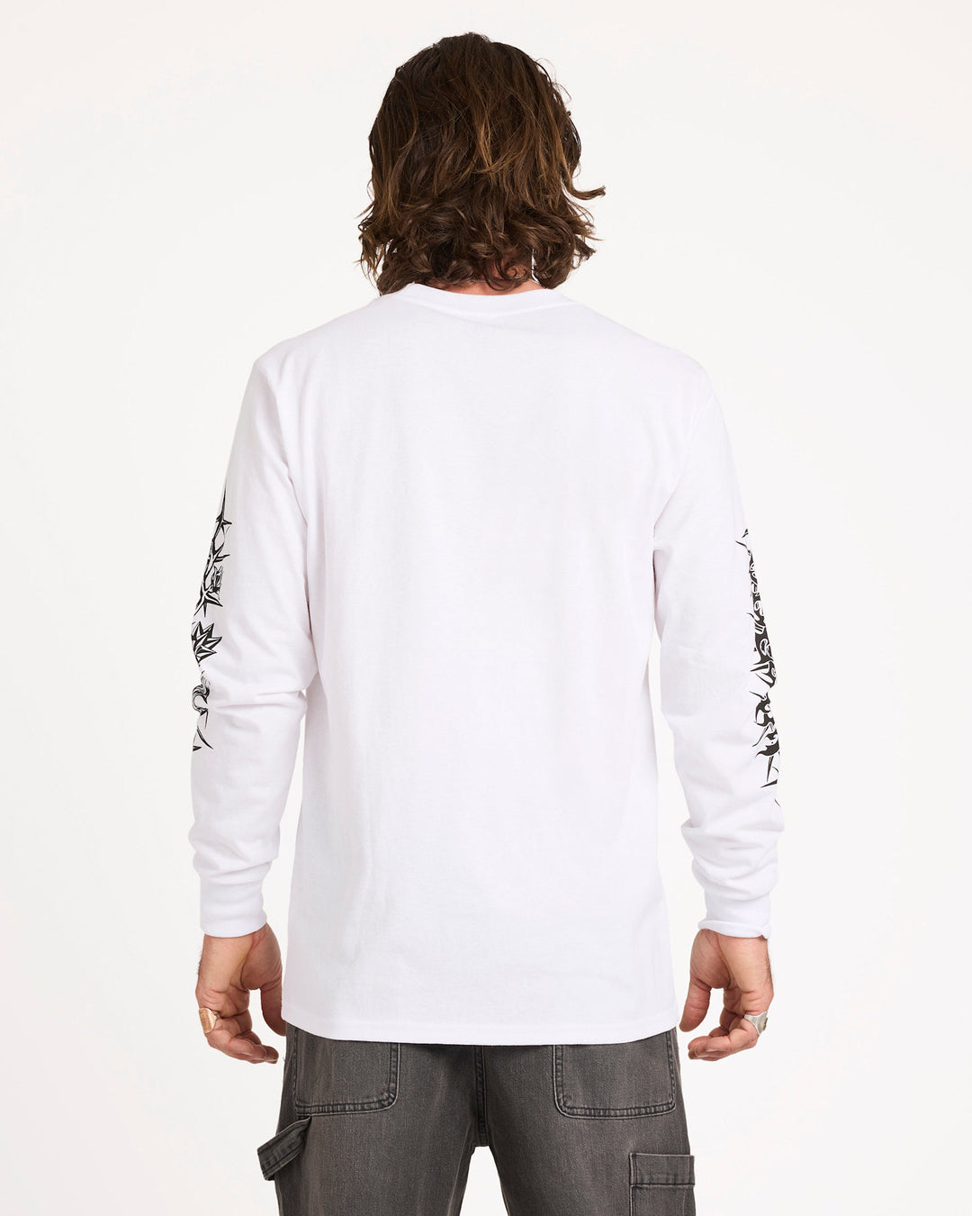 Volcom Die By The Stone Long Sleeve Tee (Men&