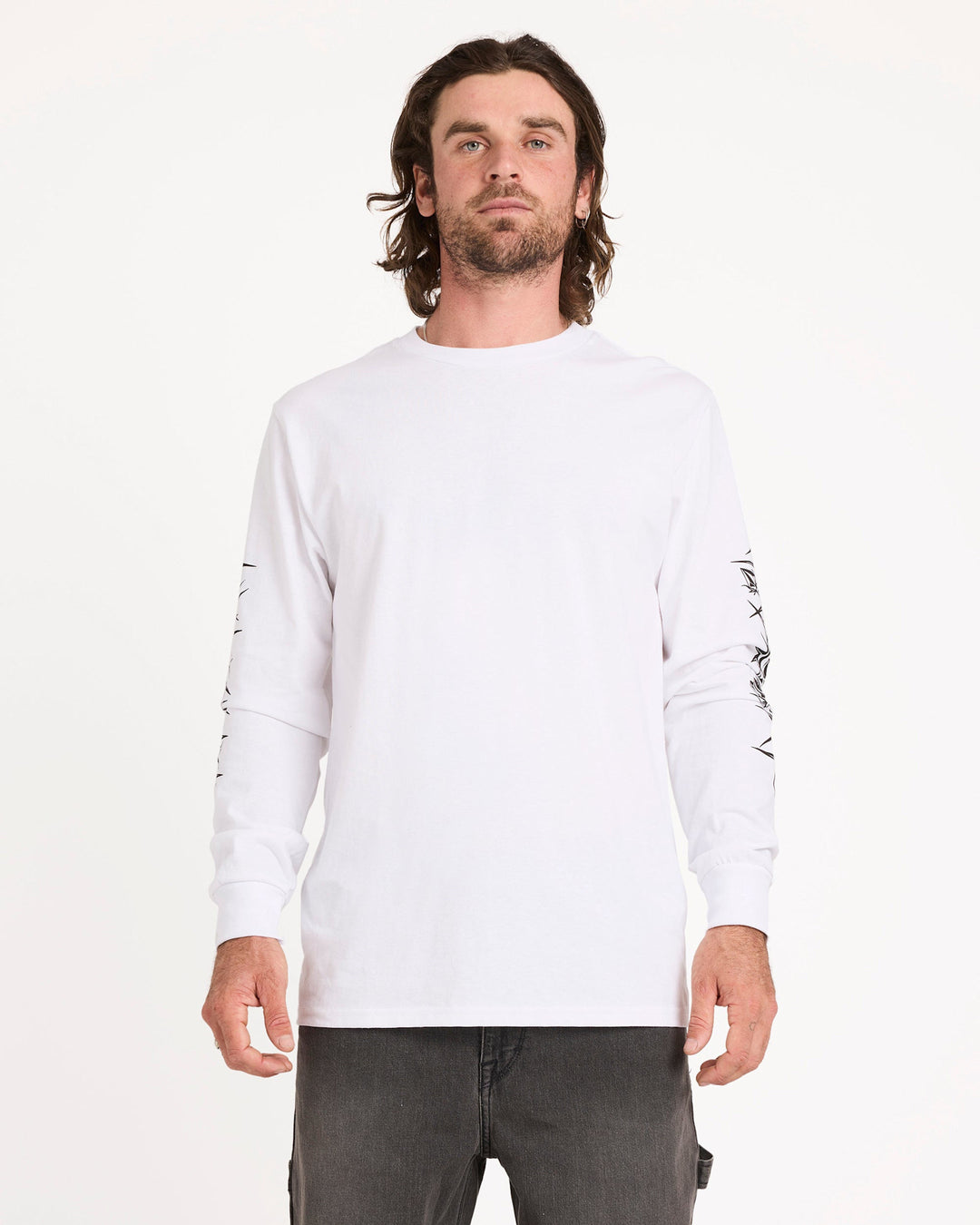 Volcom Die By The Stone Long Sleeve Tee (Men&
