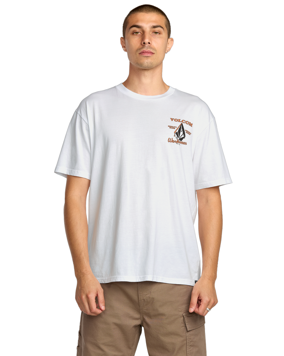 Volcom Enamel Short Sleeve Tee (Men&