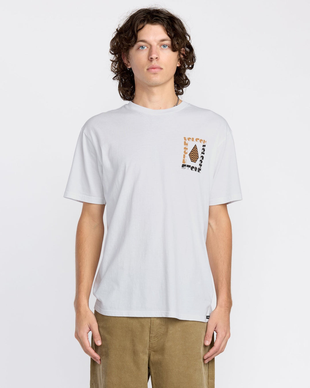 Volcom Cornerstone Short Sleeve Tee (Men&