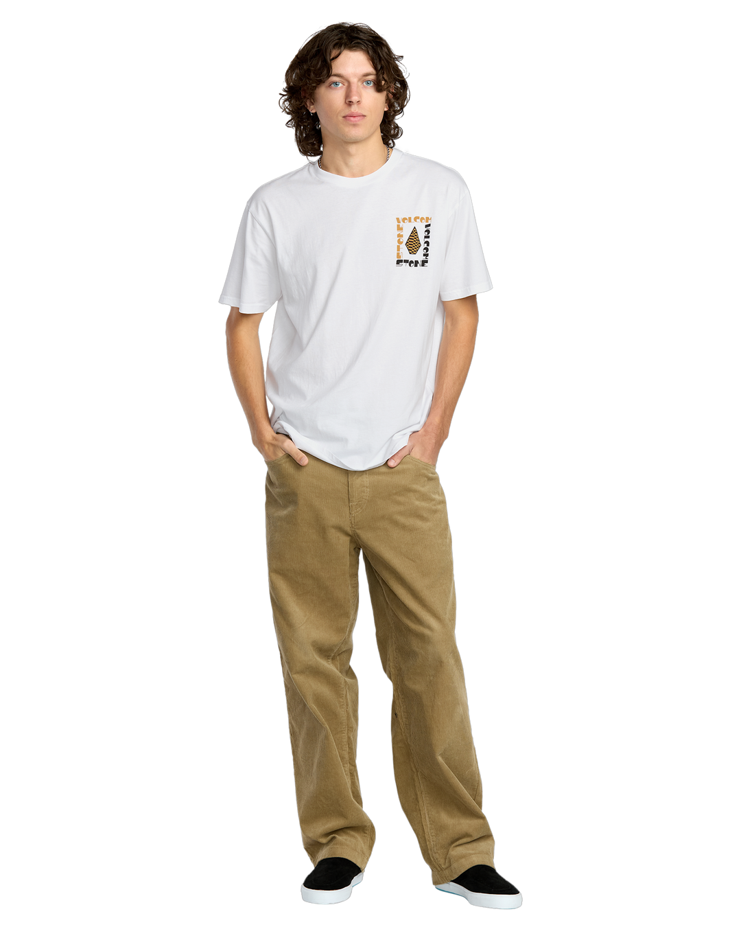 Volcom Cornerstone Short Sleeve Tee (Men&