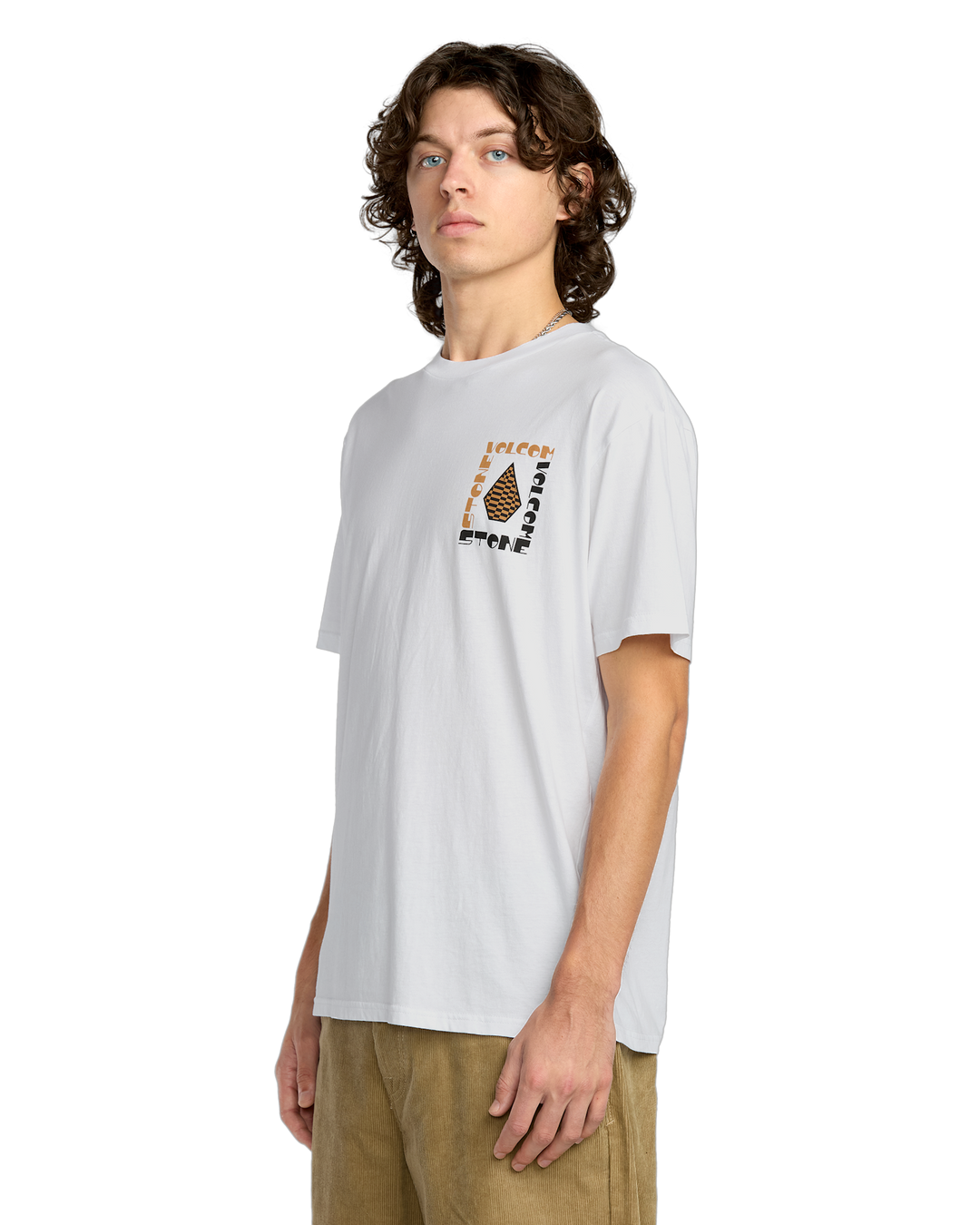 Volcom Cornerstone Short Sleeve Tee (Men&
