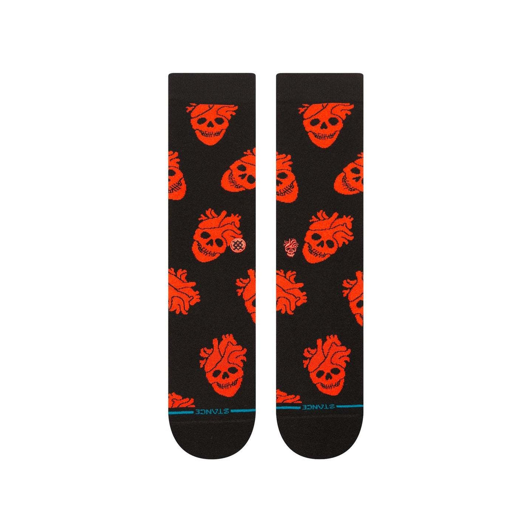 Stance Fallin In Skull Crew (Unisex) | Black