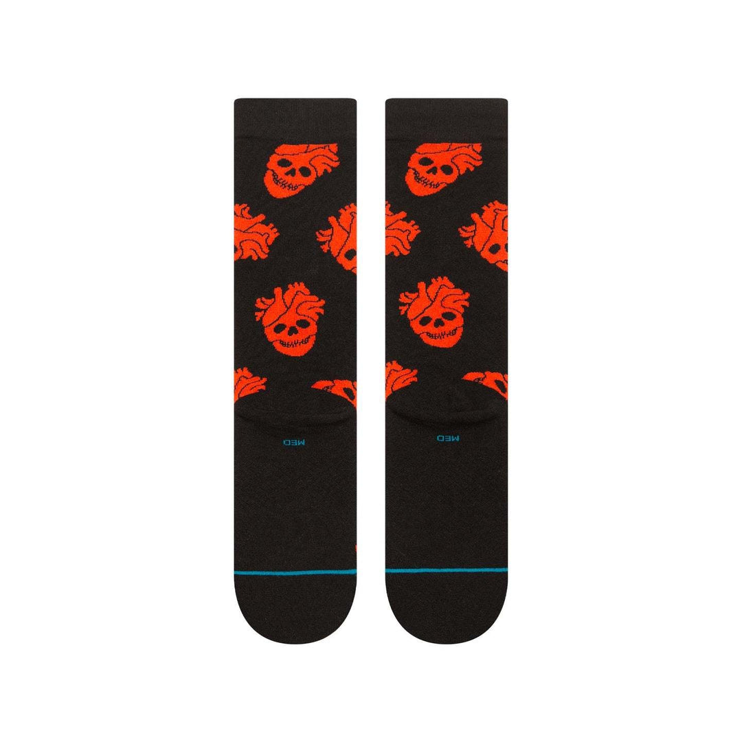 Stance Fallin In Skull Crew (Unisex) | Black