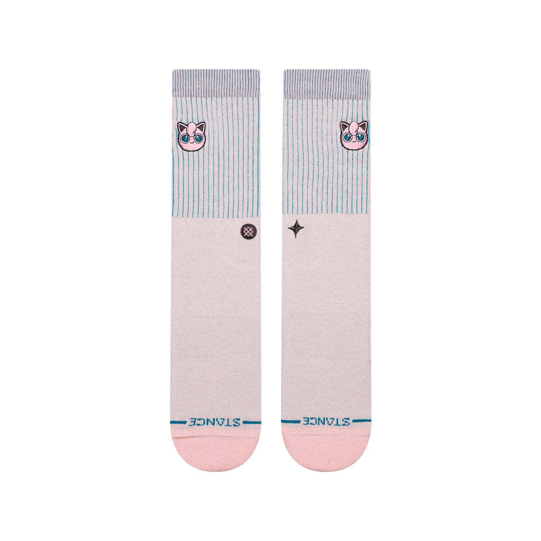 Stance Jigglypuff Crew (Unisex) | Pink