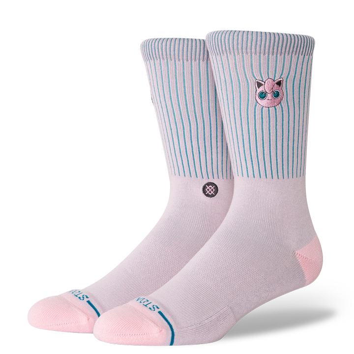 Stance Jigglypuff Crew (Unisex) | Pink