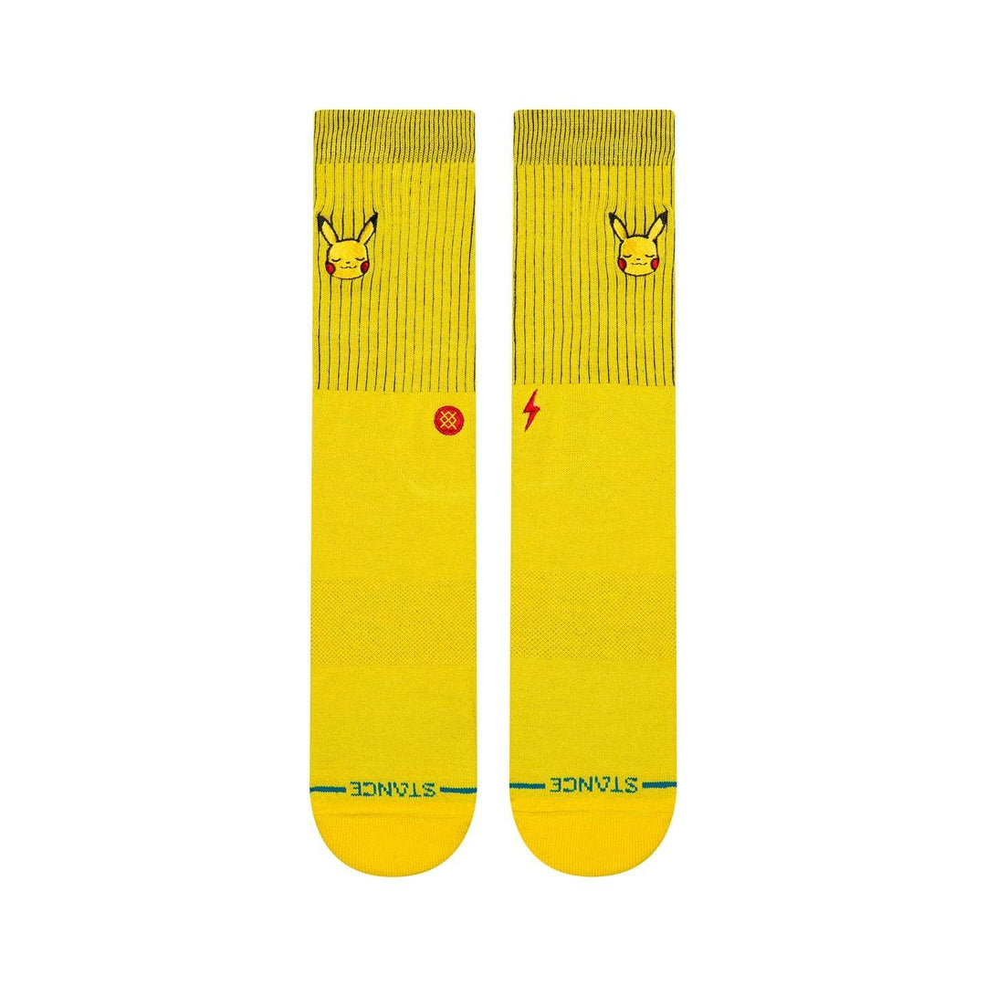 Stance Pikachu Crew (Unisex) | Yellow