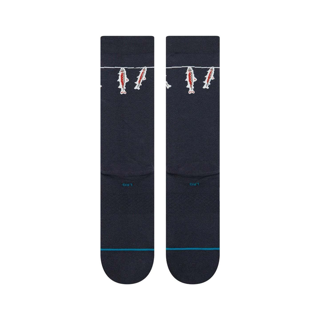 Stance Gone Fishin Crew (Unisex) | Navy