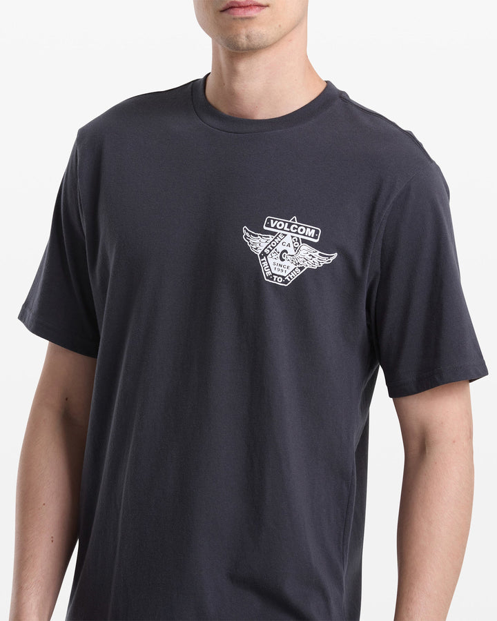 Volcom Free Wheel Short Sleeve Tee (Men&