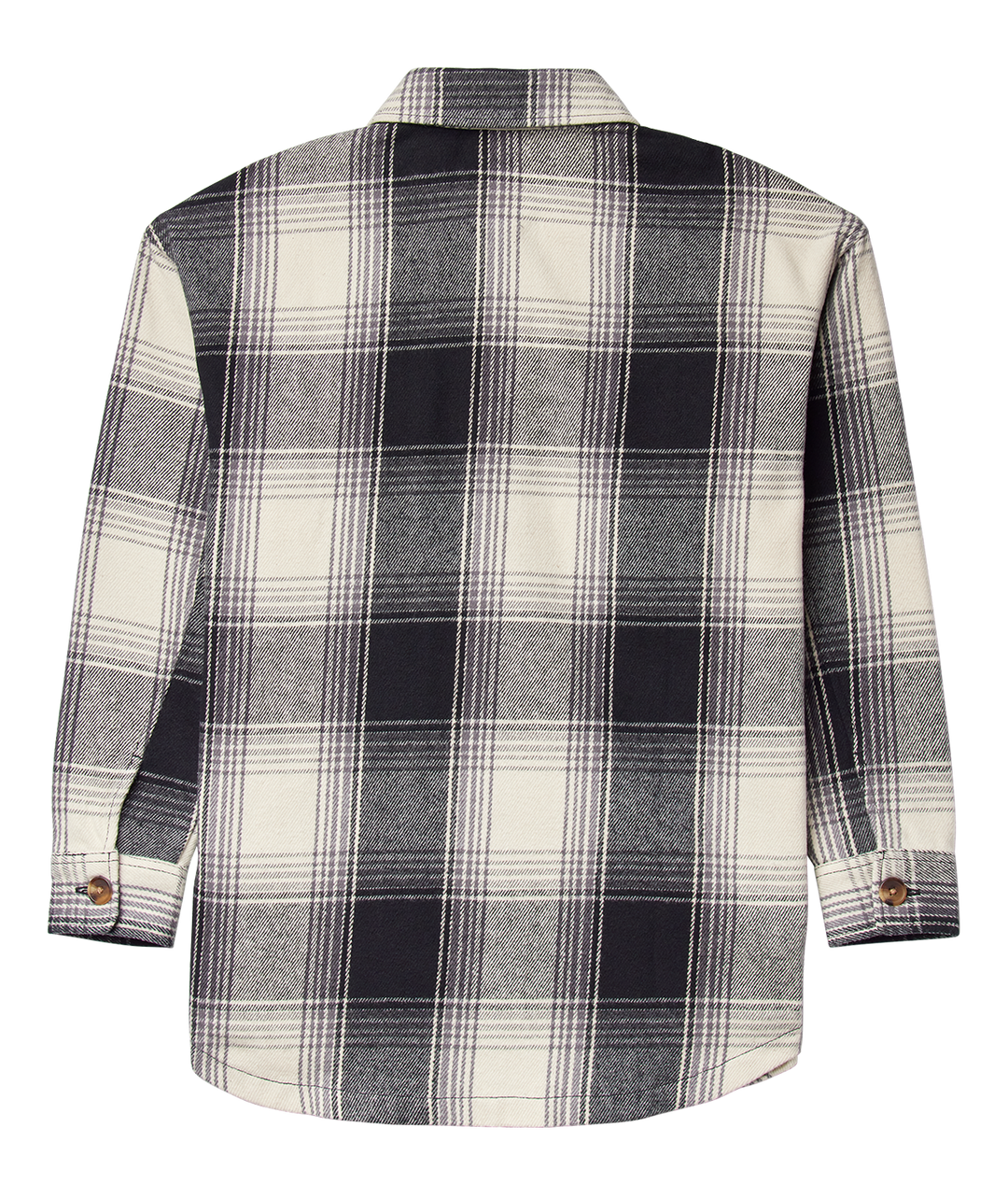 Dickies Flannel Plaid Shacket (Womens) | Black