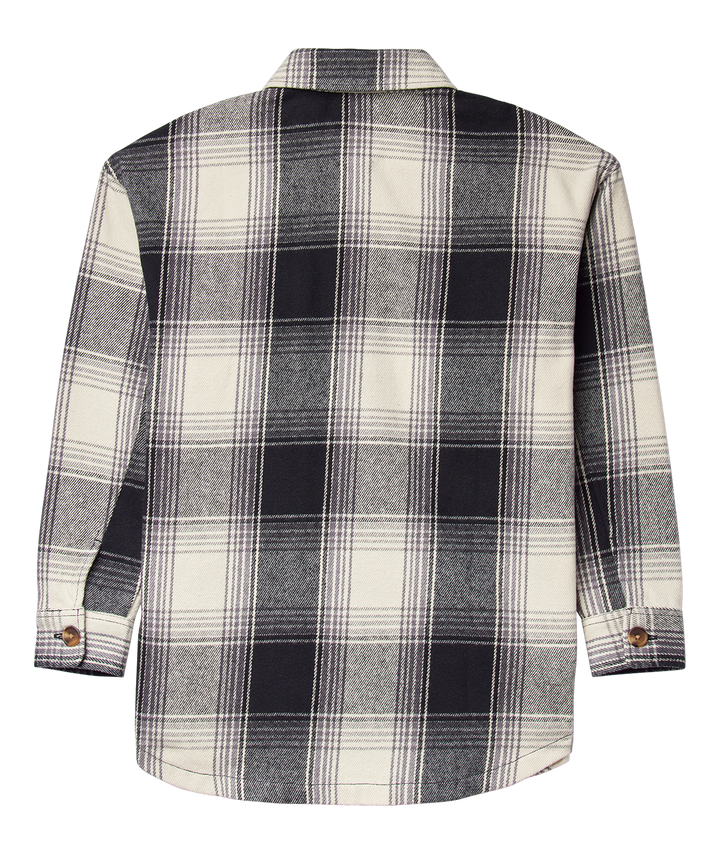 Dickies Flannel Plaid Shacket (Womens) | Black