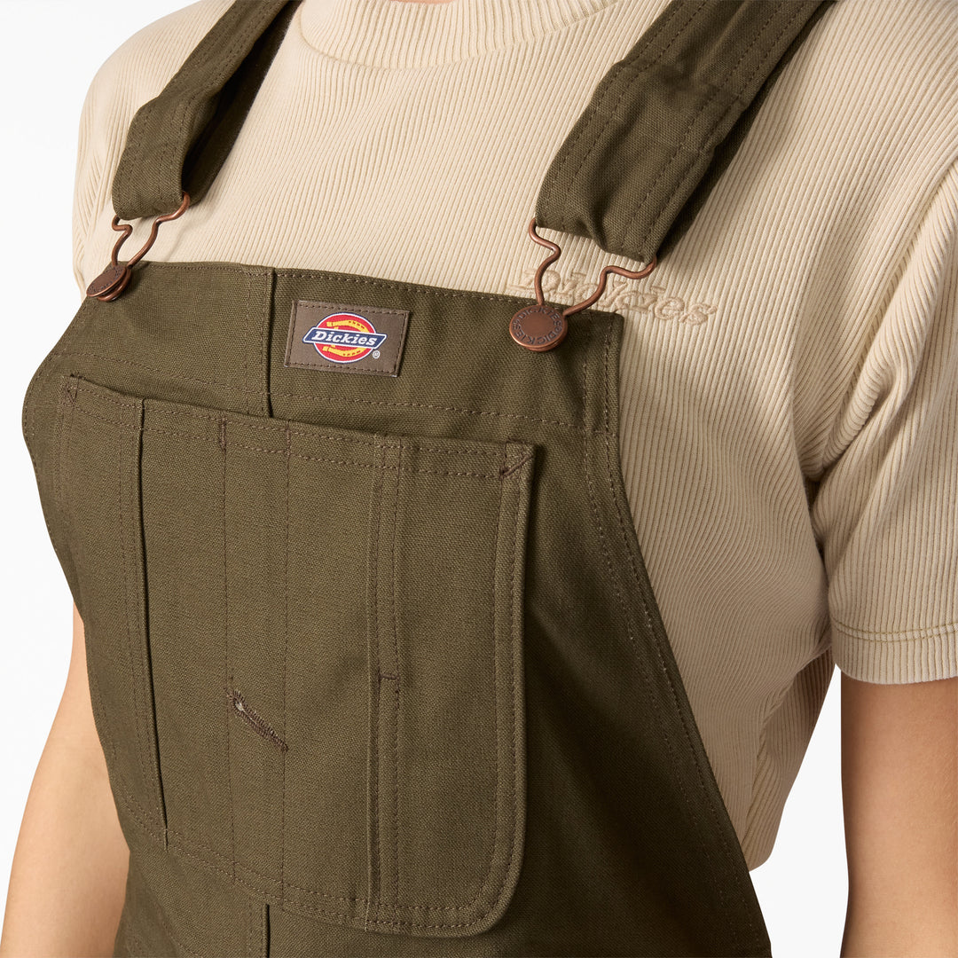 Dickies Relaxed Bib Overall (Womens) | Moss Green