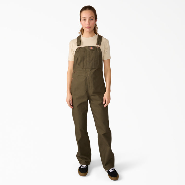 Dickies Relaxed Bib Overall (Womens) | Moss Green