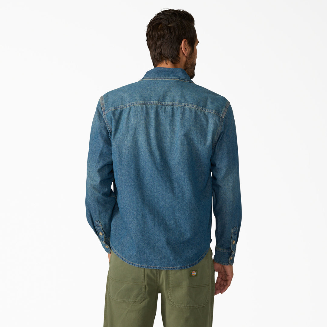 Dickies Lightweight Denim Long Sleeve Shirt (Men&