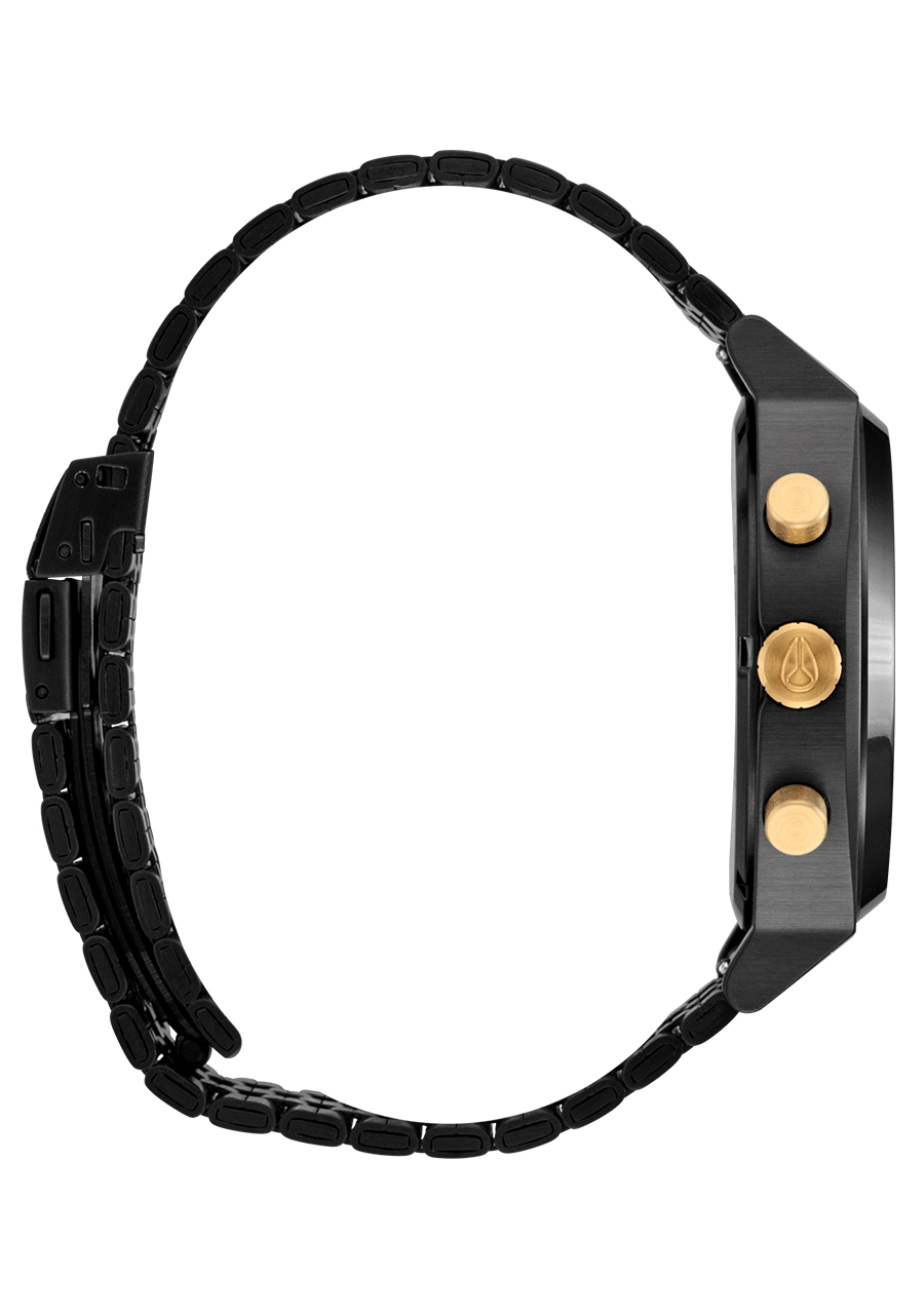 Nixon Time Teller Chrono | Black/Black/Gold