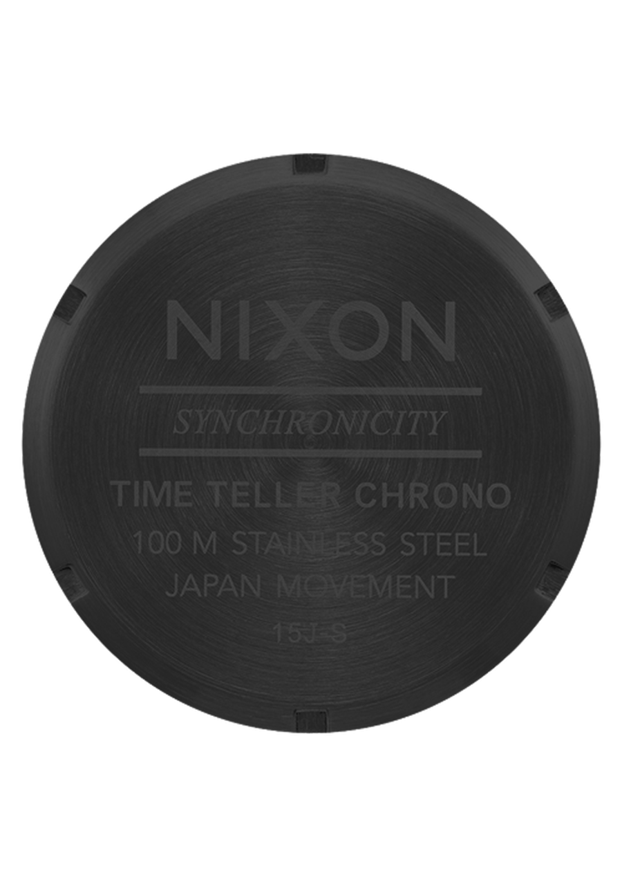 Nixon Time Teller Chrono | Black/Black/Gold