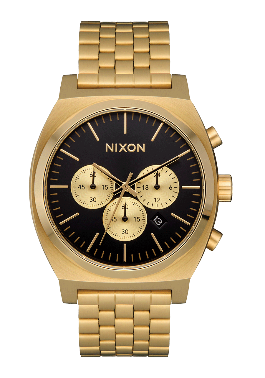 Nixon Time Teller Chrono | Gold/Black/Gold