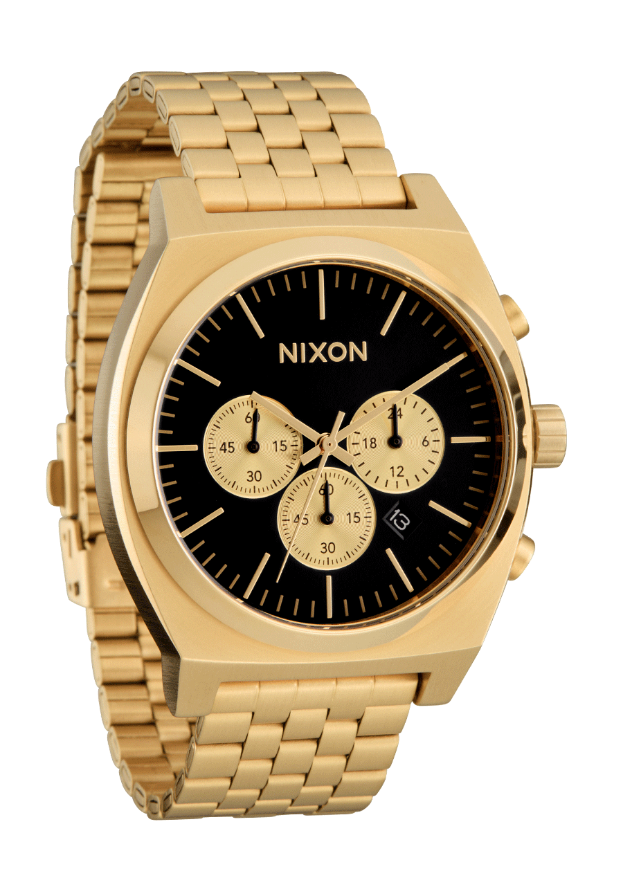 Nixon Time Teller Chrono | Gold/Black/Gold