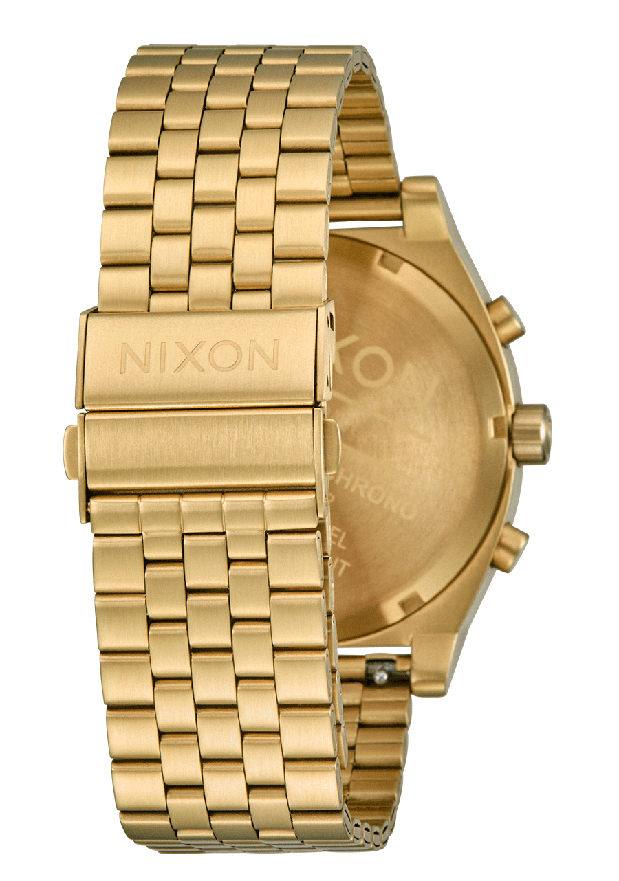 Nixon Time Teller Chrono | Gold/Black/Gold