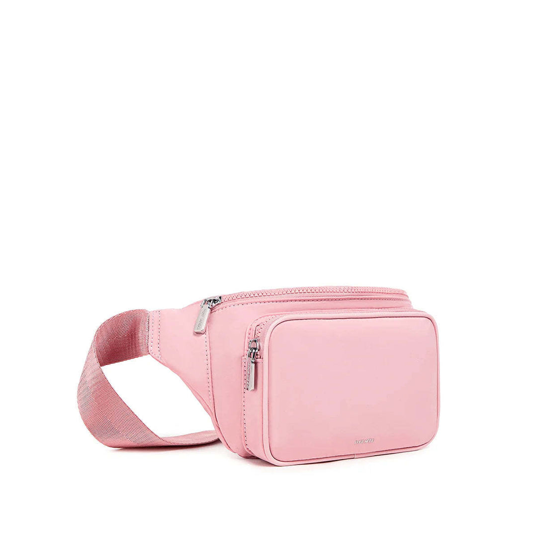 Pixie Mood Aaliyah Fanny Pack | Light Pink Nylon