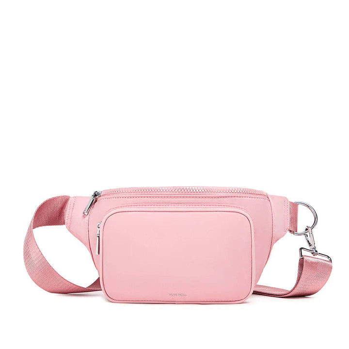Pixie Mood Aaliyah Fanny Pack | Light Pink Nylon