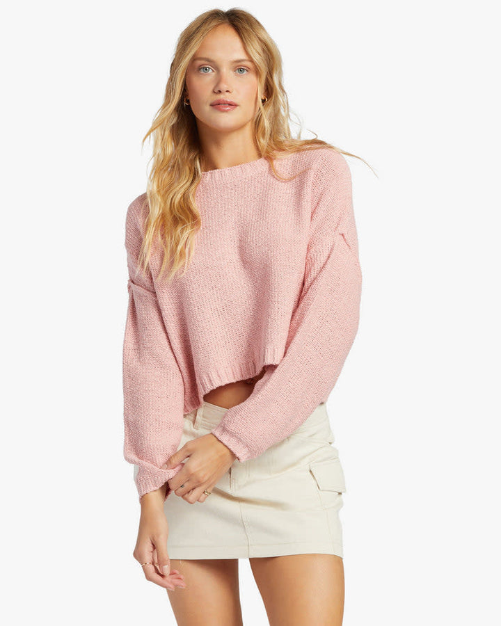 Billabong Shades Sweater (Womens) | Light Sorbet