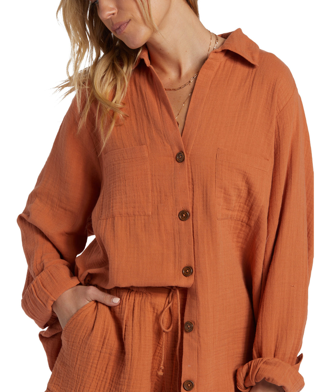 Billabong W Swell Blouse | Toffee