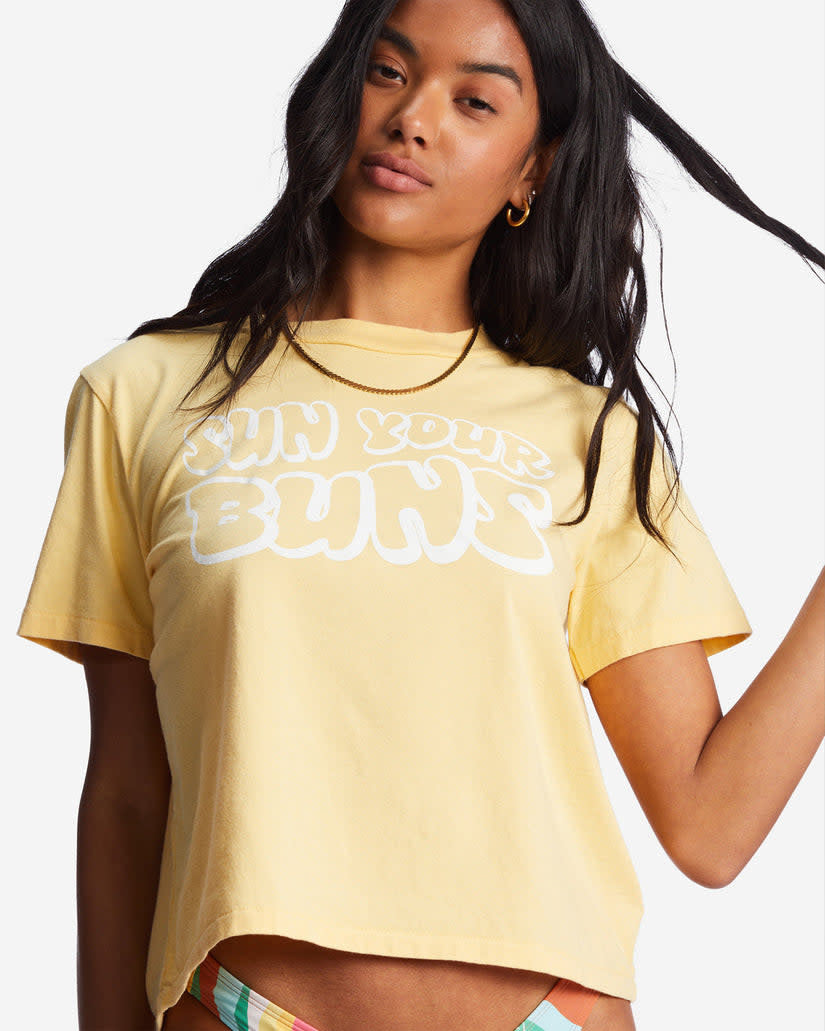 Billabong Sun Your Buns Tee (Women&