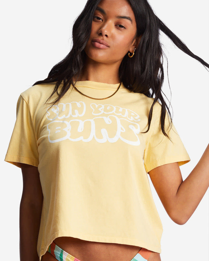 Billabong Sun Your Buns Tee (Women&