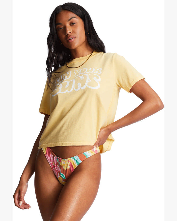 Billabong Sun Your Buns Tee (Women&