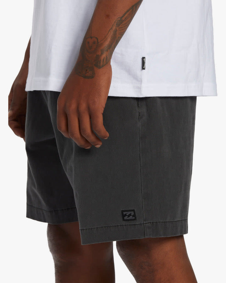 Billabong Crossfire Wave Washed (Mens) | Washed Black