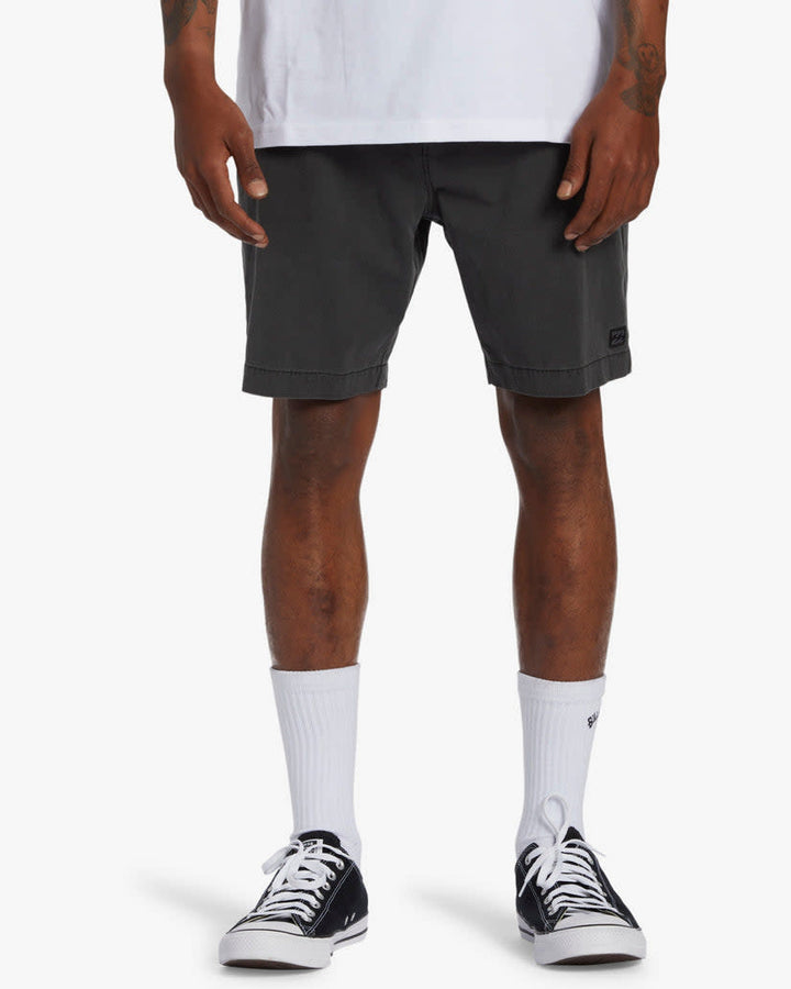 Billabong Crossfire Wave Washed (Mens) | Washed Black