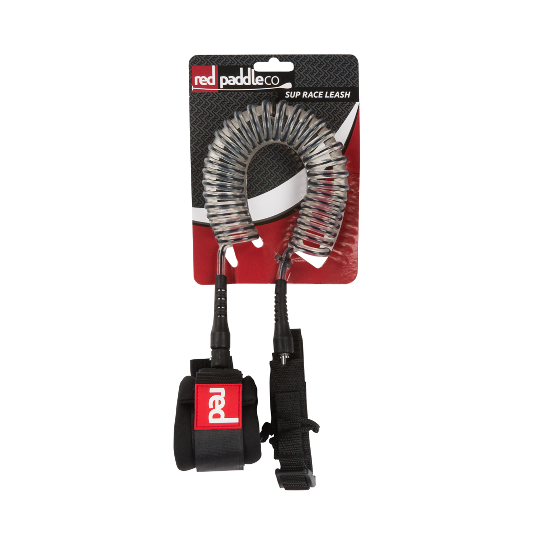 Red Paddle Coiled Flatwater Leash