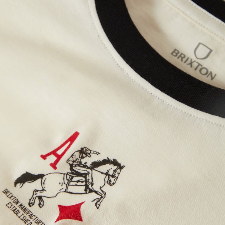 Brixton Aces Fitted Crew Tee (Women&