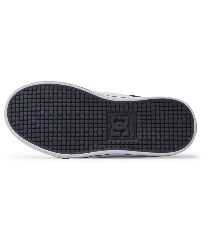 DC Pure Elastic Youth Shoes | Shady Blue/Orange