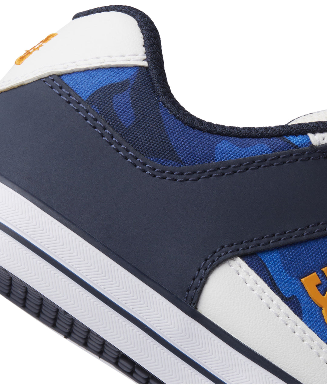 DC Pure Elastic Youth Shoes | Shady Blue/Orange
