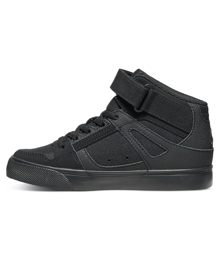 DC Pure High-Top EV Youth Shoes | Black/Black/Black