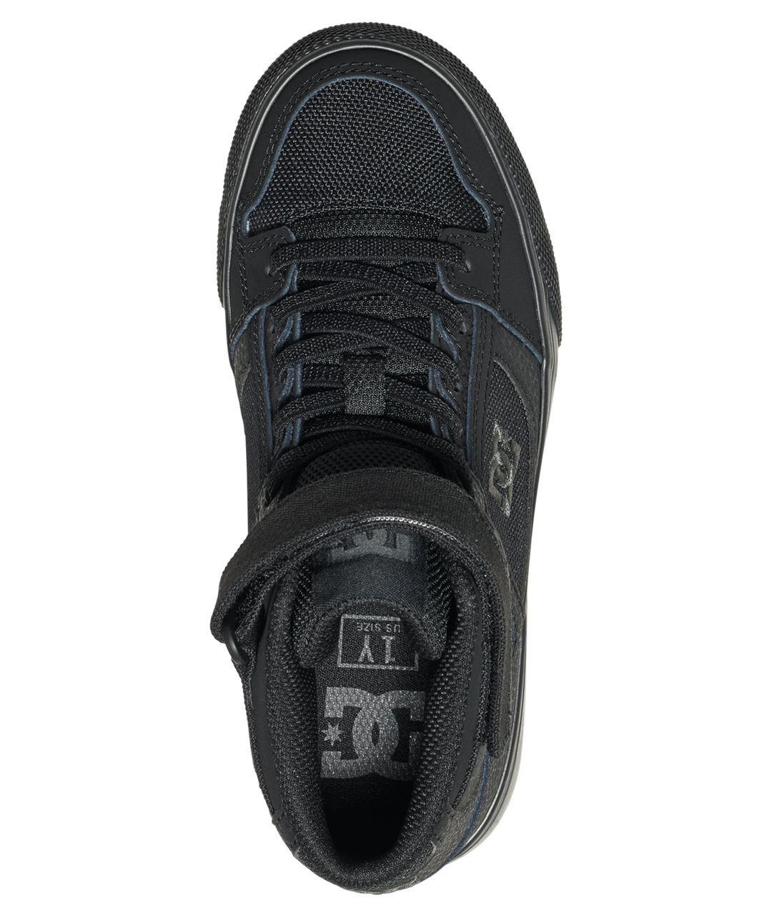 DC Pure High-Top EV Youth Shoes | Black/Black/Black