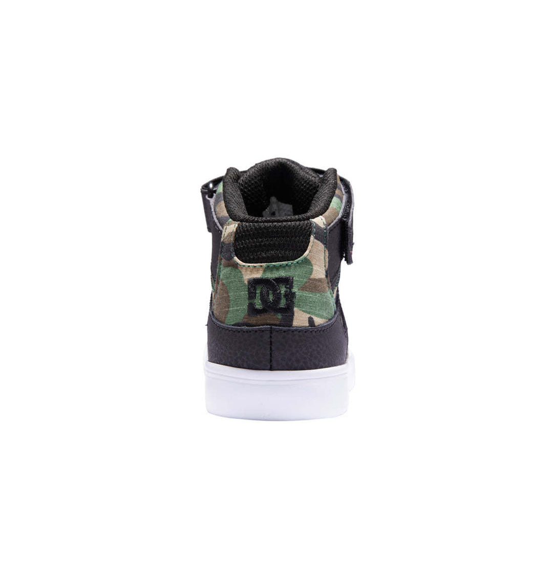 DC Pure High-Top EV Youth Shoes | Black Camo