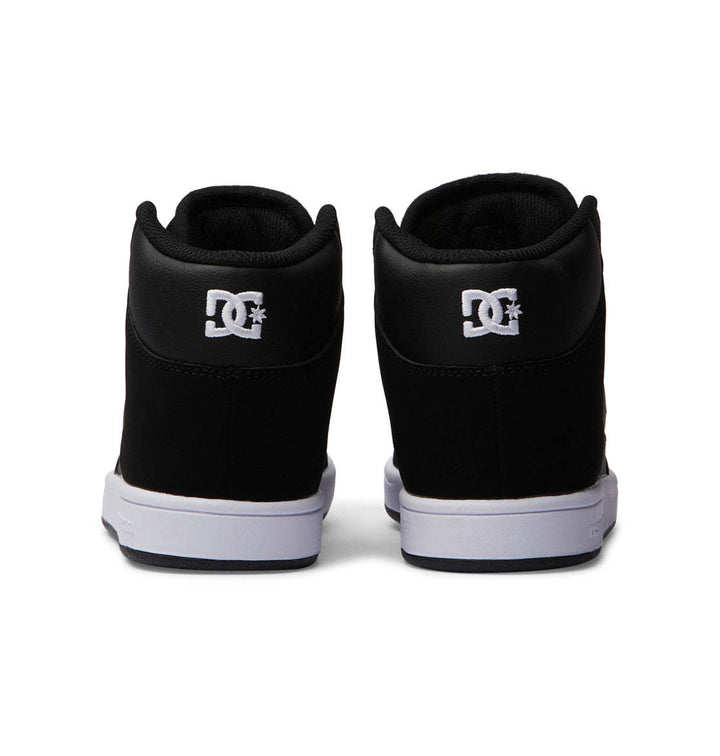 DC Manteca 4 Hi Youth Shoes | Black/Black/White