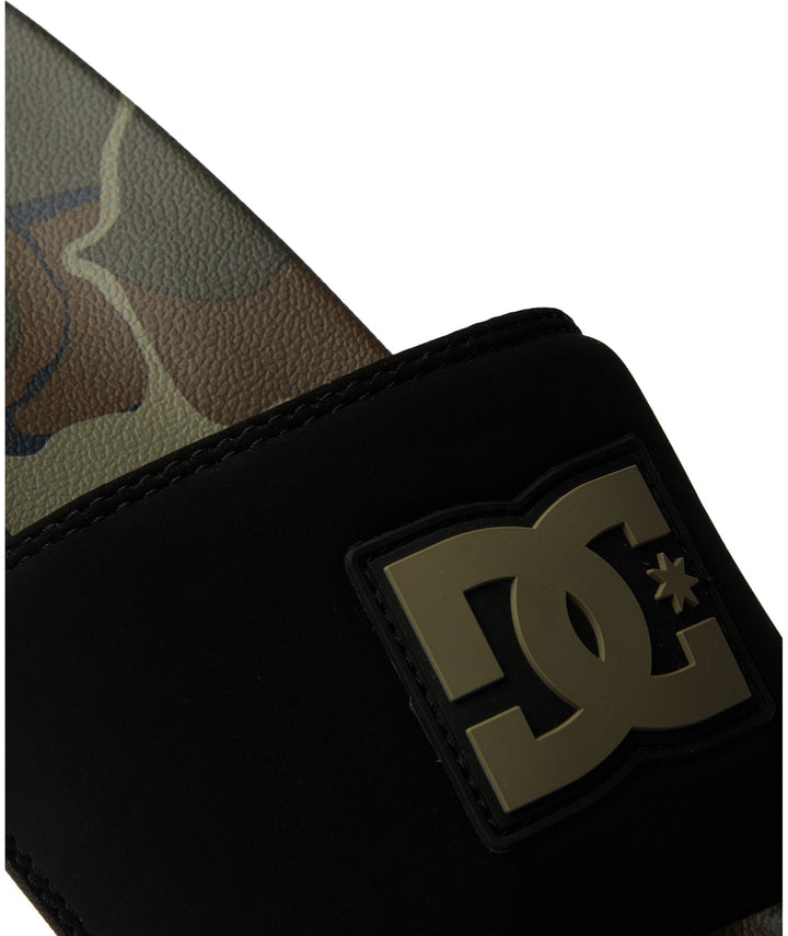 Dc Slide Se (Mens) | White/Black/Camo